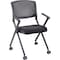 Lorell Plastic Arms/Back Nesting Chair, PK2 41847 - alternate 1